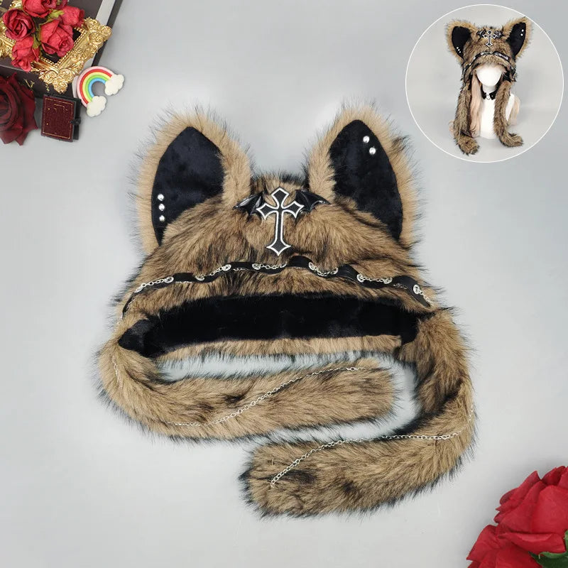 Dark Series Gothic Plush Hat