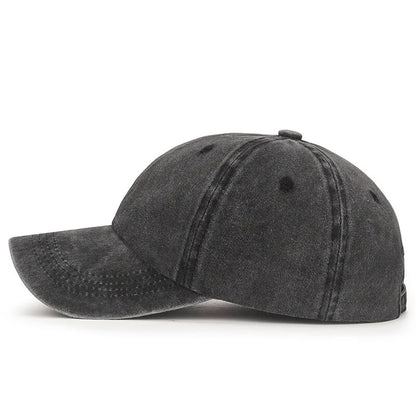 Men Women Unisex Adjustable Distressed Dads Hat