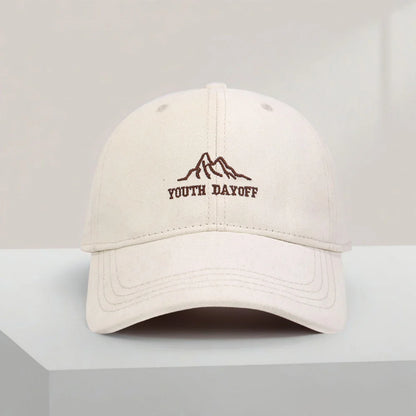 Mountain Peak Embroidered Baseball Cap