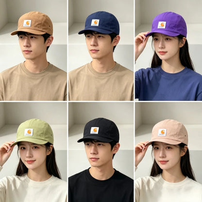 2026 Lightweight Breathable Five-Piece Flat-Brim Baseball Cap
