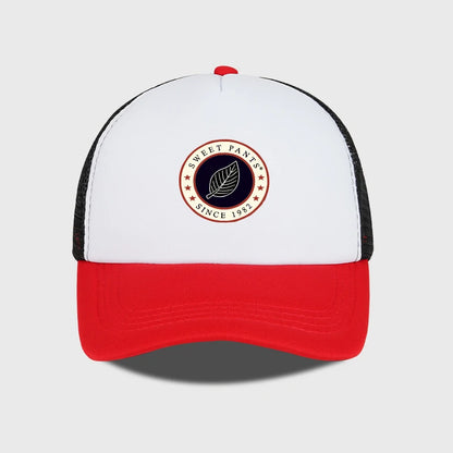 Sweet Pants Since 1982  Leaf Logo Sponge Mesh Cap  Spring/Summer Casual Cap