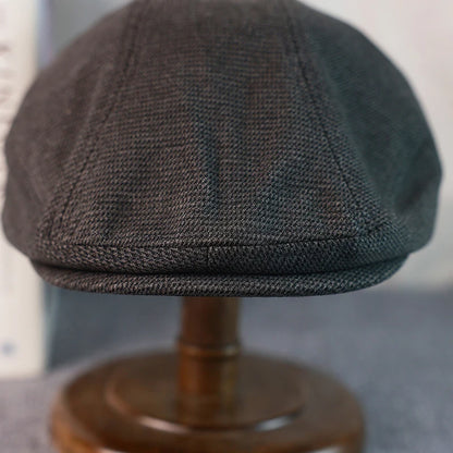 Retro Wool England Style Men Beret Hat Spring Autumn
