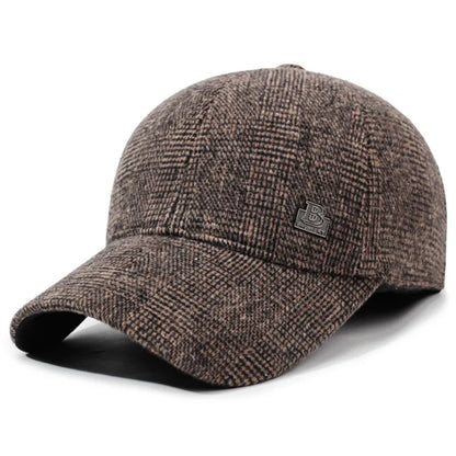 New Winter Fleece-Lined Plush Thickened Warm Baseball Caps