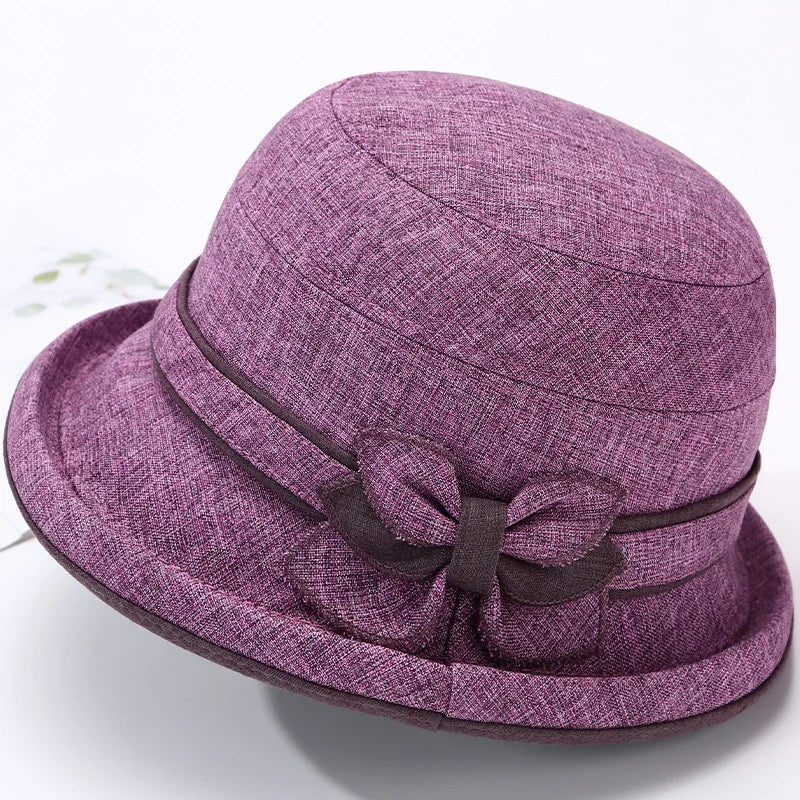 Casual Fishing Cap Women's Sunshade Hat Mom's Cap