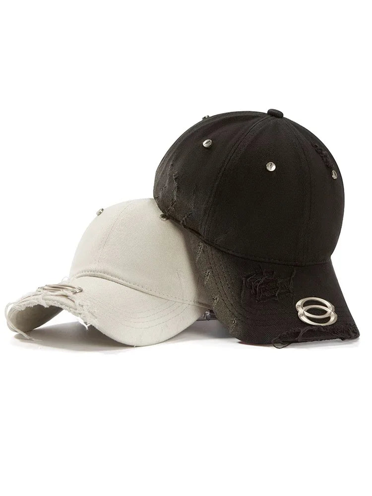 2025 Washed Ripped Vintage Baseball Cap Men Women