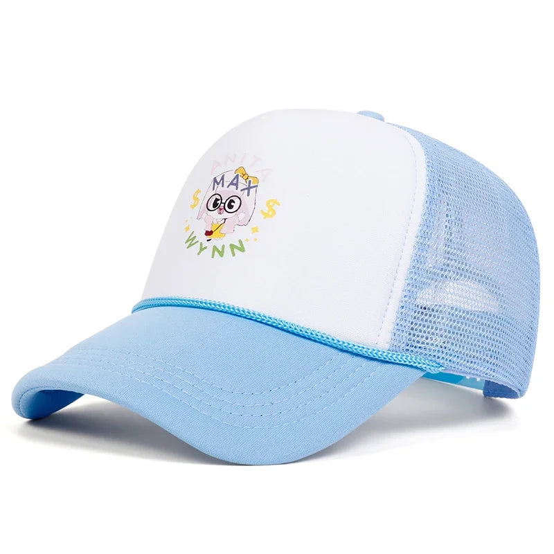 Unisex Girl Letter Printing Baseball Net Caps Spring Summer