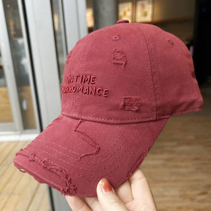 Hip Hop Summer Baseball Caps Letter Embroidery for Men Women