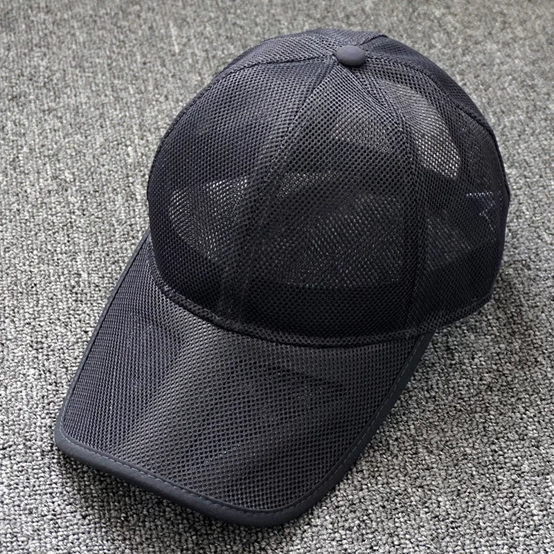 XXXL Men Women Baseball Cap Big Head Plus Size Summer Mesh Top Quality