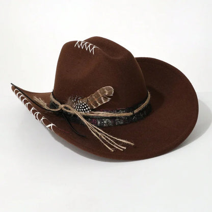 Handmade Fedora Hat Suede Men's And Women's Hat