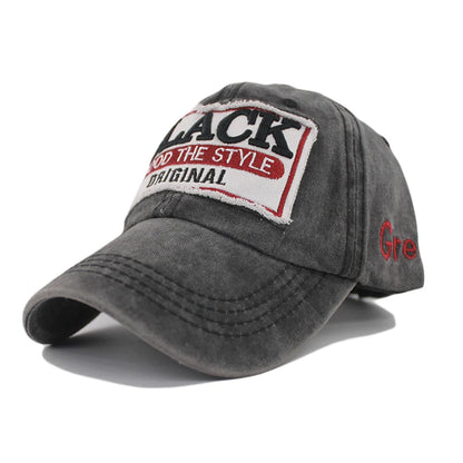Adult Cowboy Men Baseball Cap Letter Adjustable Hat For Women Summer