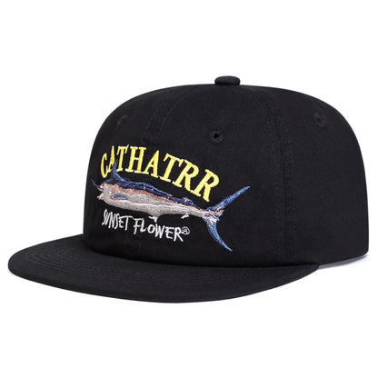 Embroidery Hip-Hop Hats Spring Autumn Outdoor Adjustable