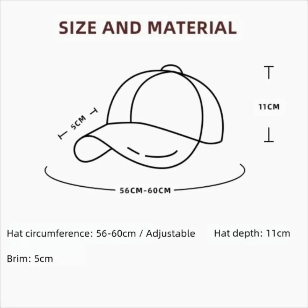 Fashion Short Brim Baseball Cap Solid Color Four Seasons