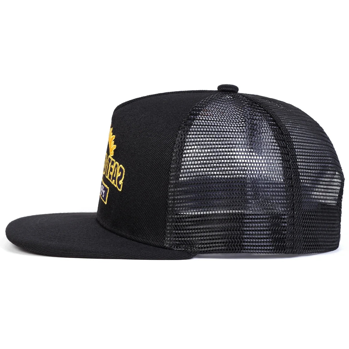 Unisex Twisted Teas Embroidery Hip-hop Net Hats Spring Summer