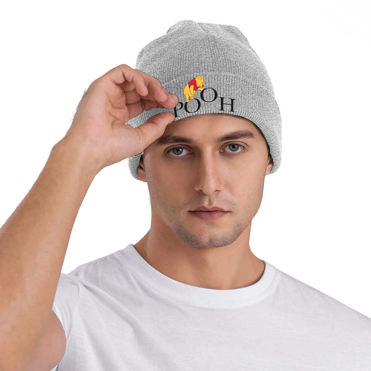 Autumn Winter Pattern Knit Hat Fashion Adult Unisex Outdoor Sport Elastic Cap
