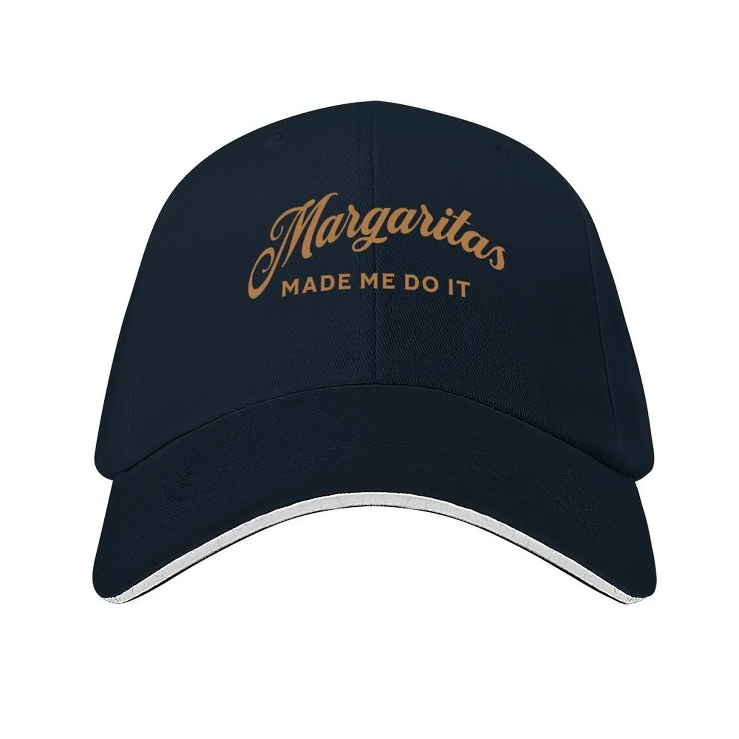Margaritas Made Me Do It Baseball Cap Golf Sun Cap