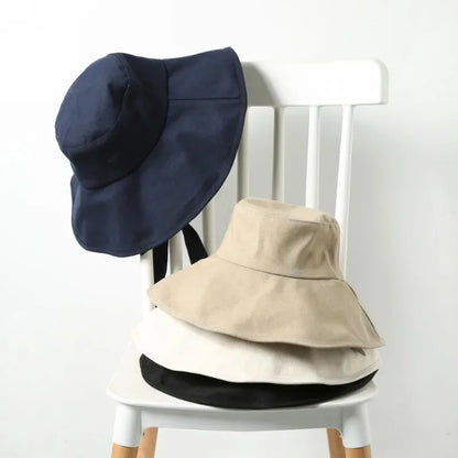 Summer Spring Japan Tie Bucket Hat Women