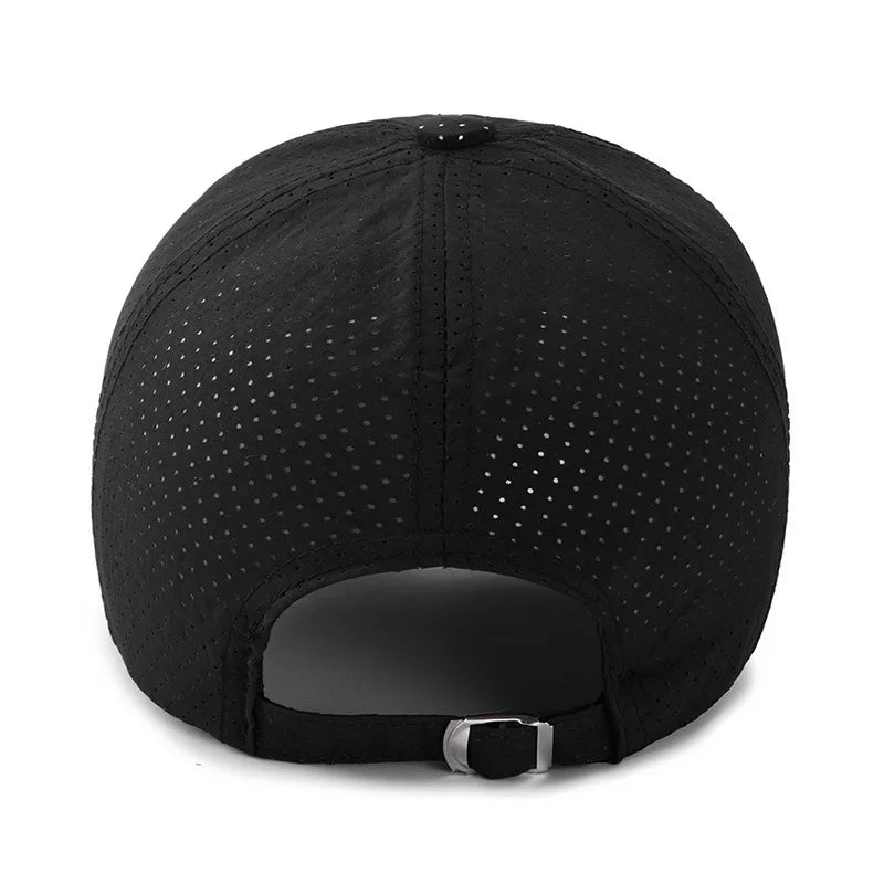 Quick Dry Mesh Baseball Cap For Men - Waterproof And Breathable