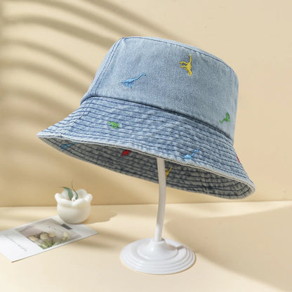 New Denim Summer Bucket Hat For Women