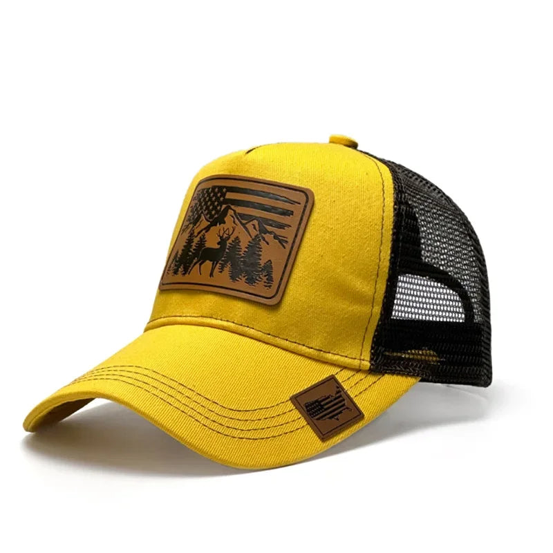 Fashion Leathers Baseball Caps Female Male Sport Visors Snapback Cap Sun Hat Designer Trucker Hat