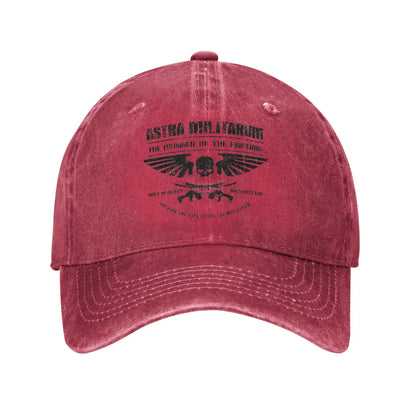 Unisex 40K Hammer Of The Emperor Astra Militarum Imperial Guard Print Hats