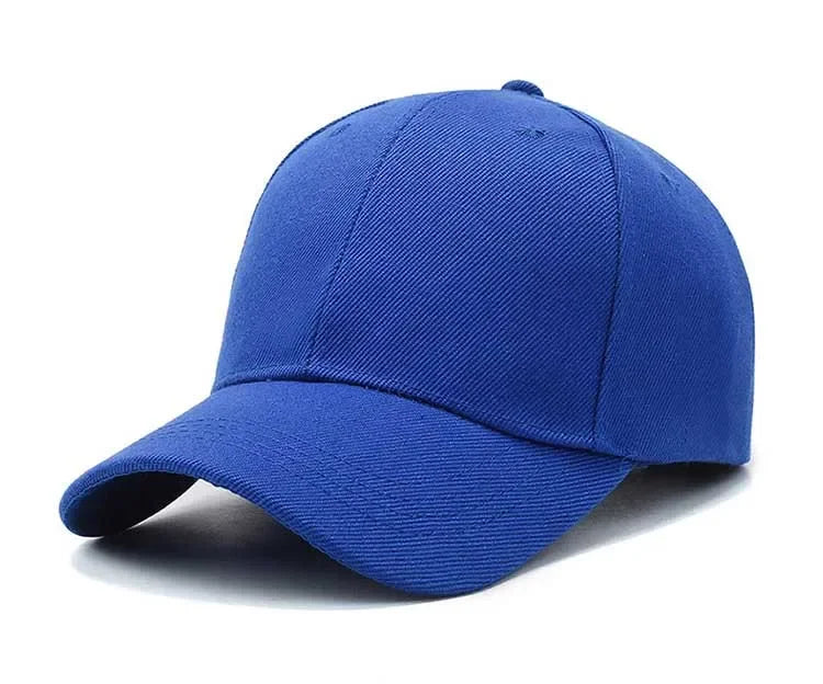 Unisex Cap Casual Plain Baseball Cap Adjustable Snapback Hats Hip Hop Cap Street Dad Hat