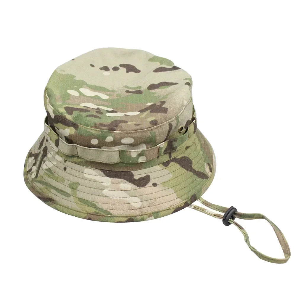 Tactical Camouflage Boonie Hat Multicam Men Sports Hunting Cap