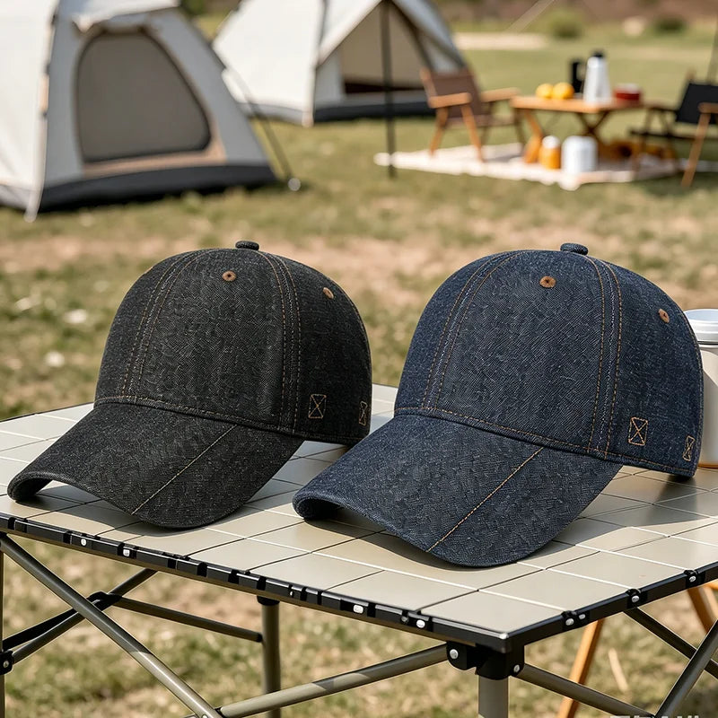 Solid Color Soft Top Cowboy Baseball Caps