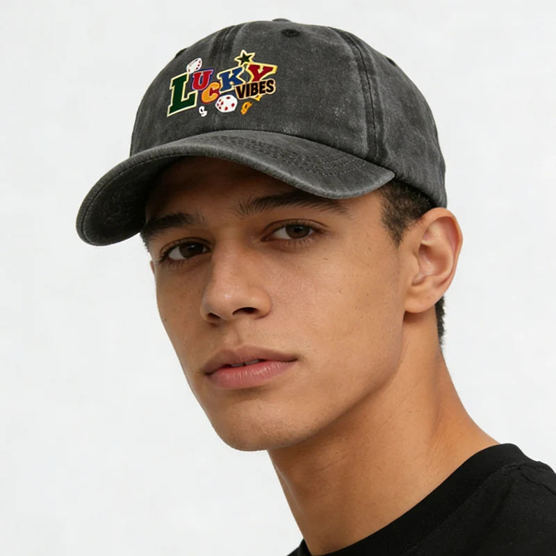 Unisex Vintage Washed Baseball Cap Retro Distressed Cotton Dad Hat