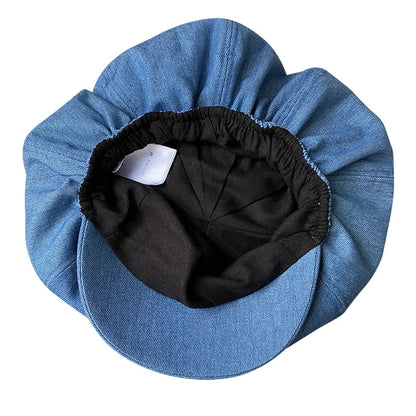 Oversized Cloud Beret Women Spring Summer Breathable Lightweight