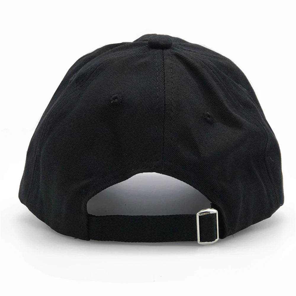 Embroidery Gothic Street Punk Frauen Baseball Cap Men Cotton