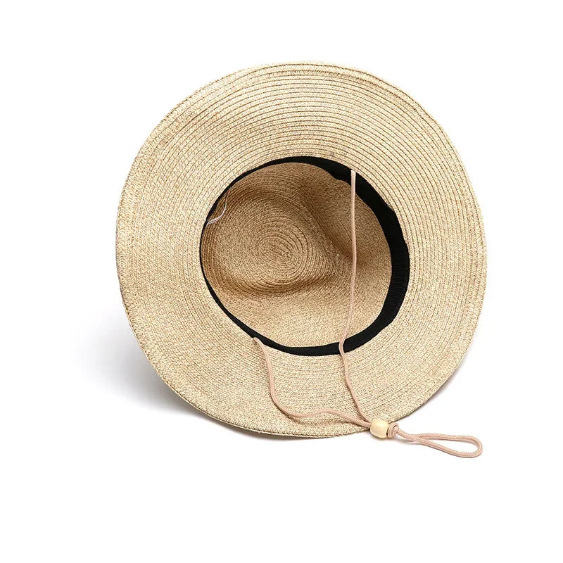Summer Big Head XXXXL 62cm Straw Sun Hats Men Outdoor UPF 50+