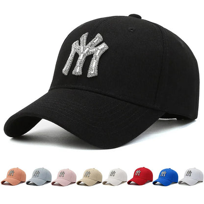 Luxury Diamond Baseball Hat Suitable For All Seasons Outdoor Sports Cap