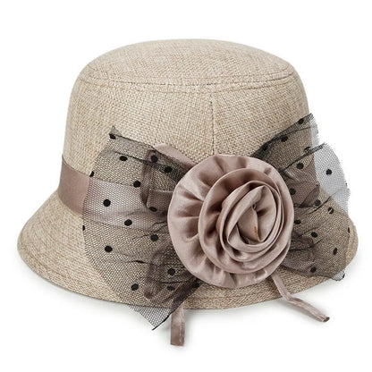 Sunscreen Temperament Lady Bucket Hat