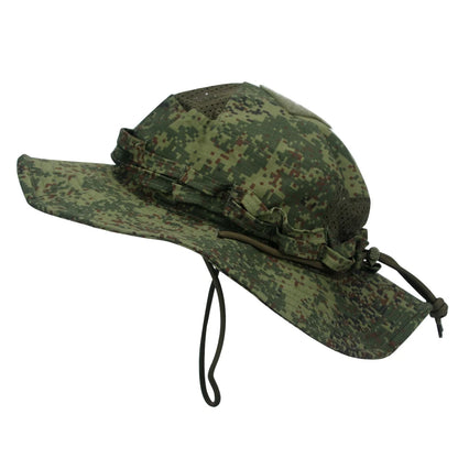 Camo Boonie Hat Sunscreen Breathable Bucket Hat Men's Outdoor
