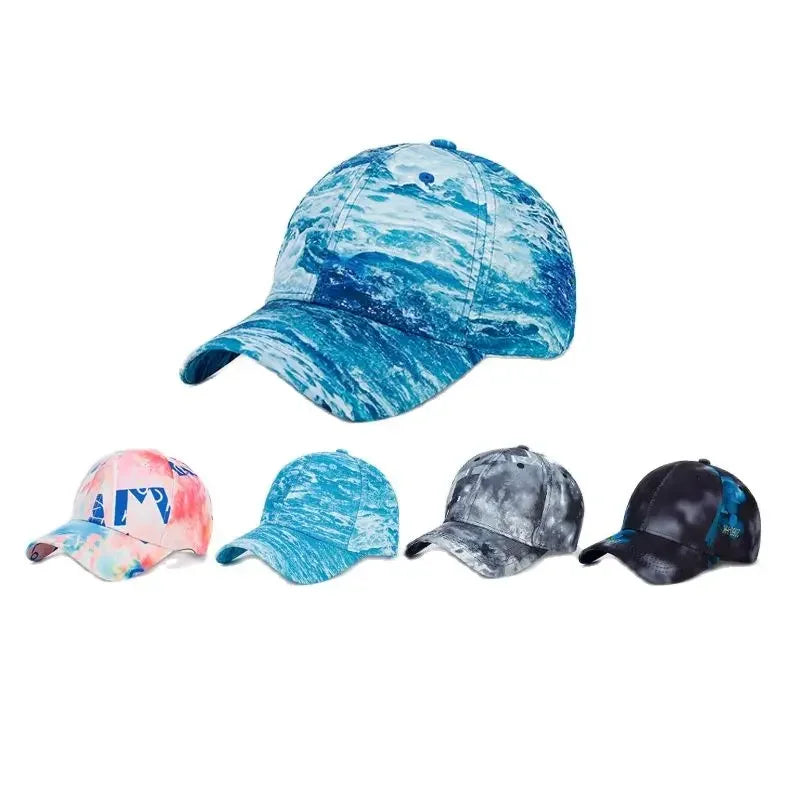 Four Seasons Cotton Print Casquette Baseball Cap Adjustable
