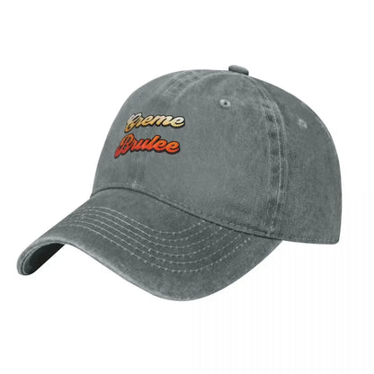 Creme Brulee Simple Baseball Cap Unique