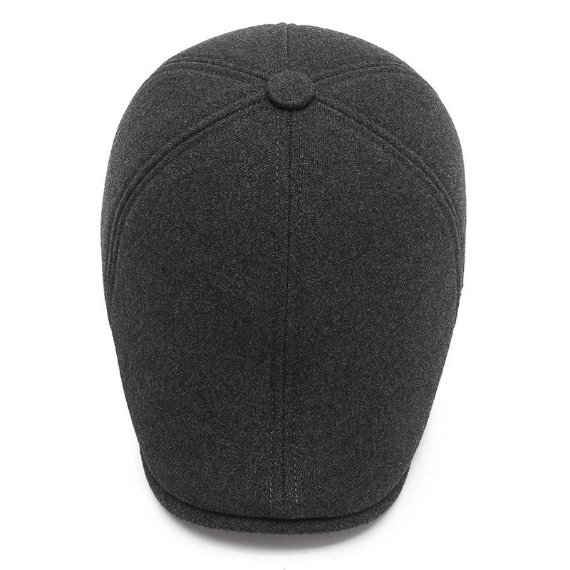 Fashion Berets Men High Quality Autumn Winter Wool Hat