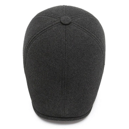 Fashion Berets Men High Quality Autumn Winter Wool Hat