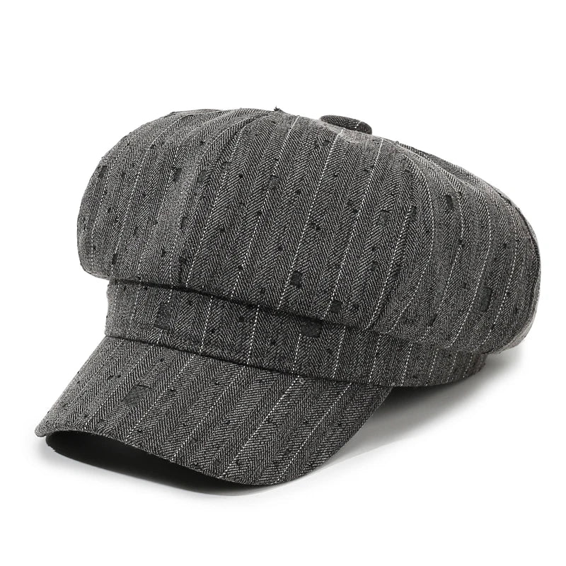 Women's Octagonal Beret For Spring And Autumn