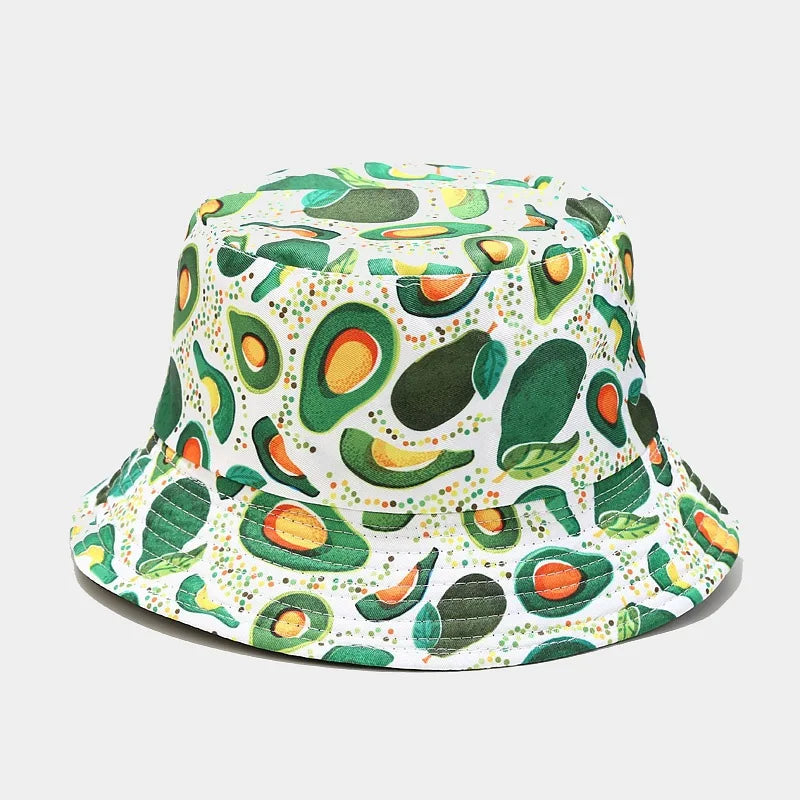 Creative Fruit Pattern Bucket Hat Men's And Women's