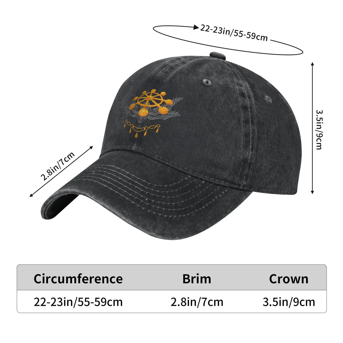 Baseball Cap Retro Men Adult