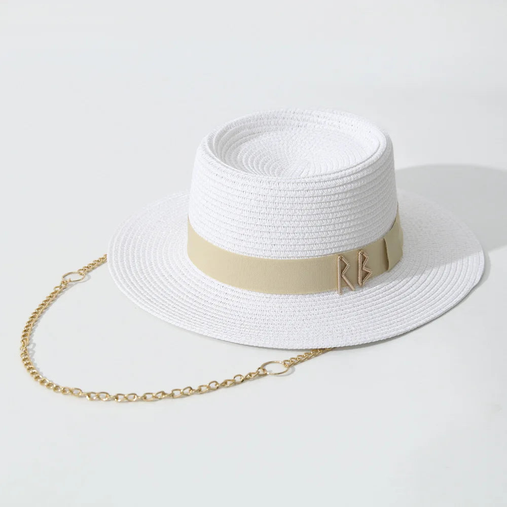 Elegant Ladies Party Dress Hats Travel Beach Sun Hat