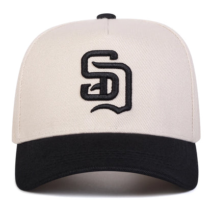 Unisex SD Letter Embroidery Baseball Caps Casual Hats Spring and Autumn