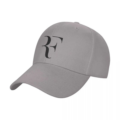 Men Women RF Roger Federer Patch Tennis Hats curved Baseball Caps