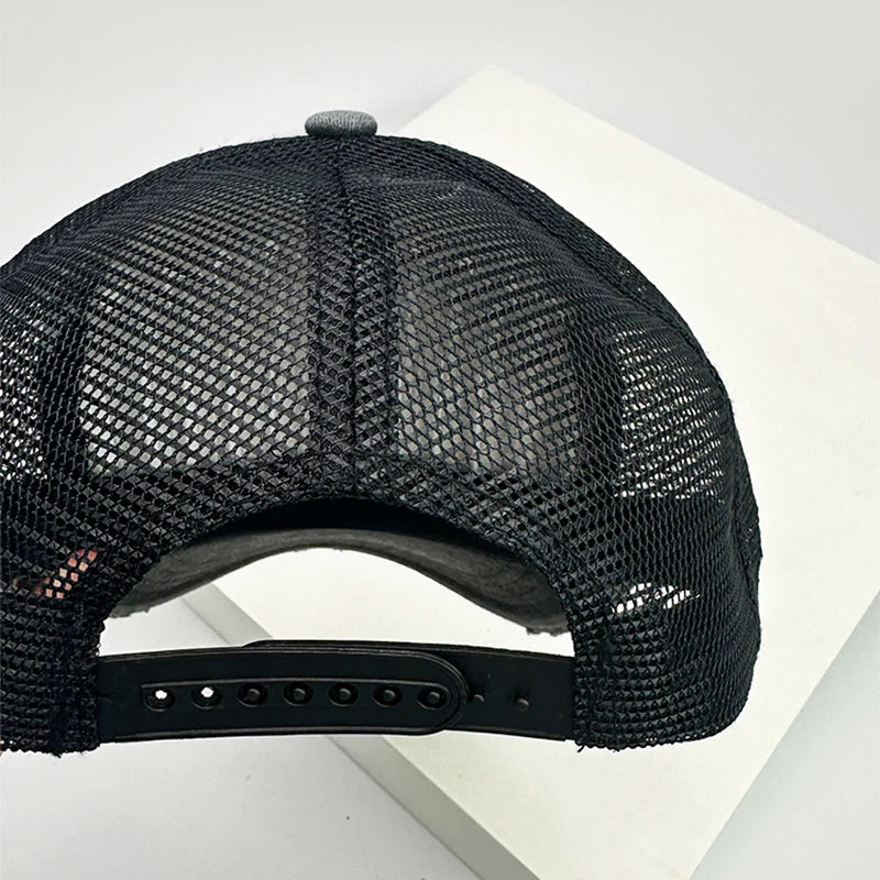 New Unisex Color Block Broken Style Baseball Hats