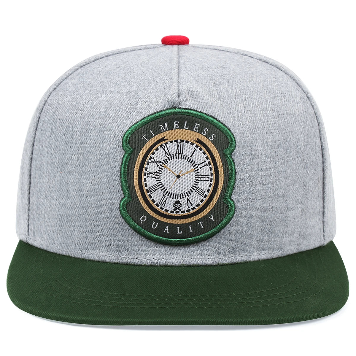 Fashion Fastball Cap Hip Hop Baseball Cap Clock Embroidery Hat