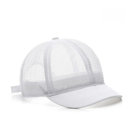 1pc Quick Dry Openwork Sunscreen Baseball Hats for Women