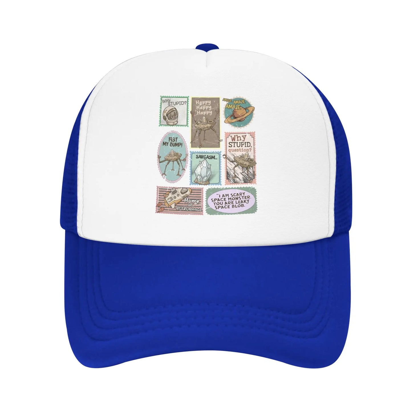 Project Hail Mary Stamps Mesh Baseball Caps Men Women Sport