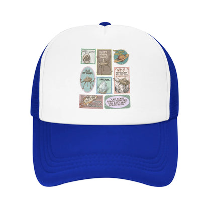 Project Hail Mary Stamps Mesh Baseball Caps Men Women Sport