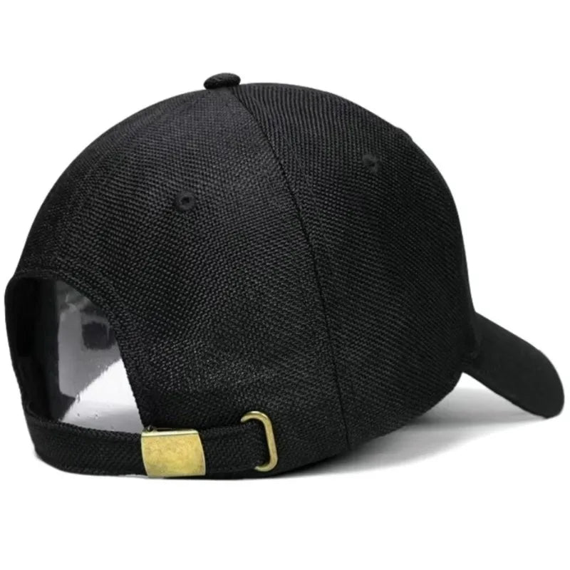 Summer Big Head 65cm Cotton Linen Baseball Caps